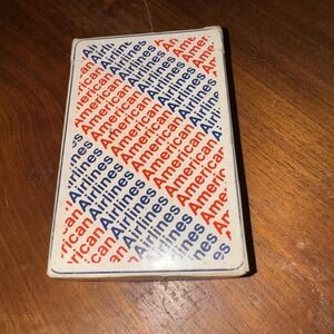 Lot Of 4 Vintage‎ 1970's American Airlines Playing Cards - Deck
